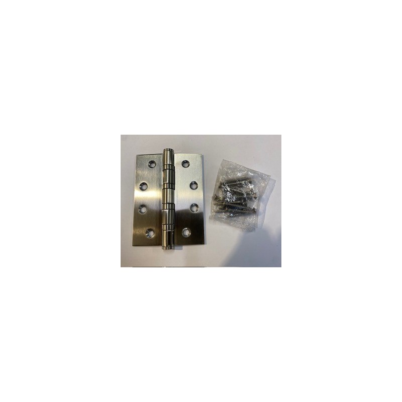 SCREW HINGE STAINLESS STEEL 304 100X75X2.5 REF 520SS
